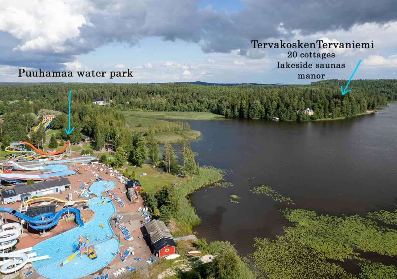 Tervakosken Tervaniemi Hirsimokki & Oma Sauna Tervakoski エクステリア 写真